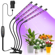 Grow Lights for Indoor Plants Full Spectrum, 80 LEDs Plant Lights for Indoor ...