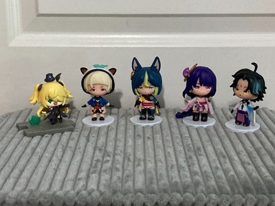 Genshin Impact - Fun pack of figurines, stickers, and phone charm