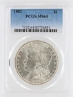 1882 Morgan Silver Dollar PCGS MS64 S$1 Philadelphia Minted No Reserve