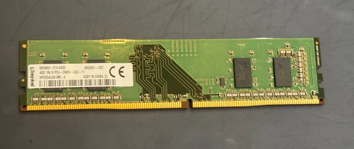 Kingston DDR4 SDRAM 4 GB Capacity per Module Memory (RAM) for sale