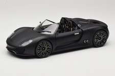 110060031 Porsche 918 Spyder Matte Black Minichamps 1:18