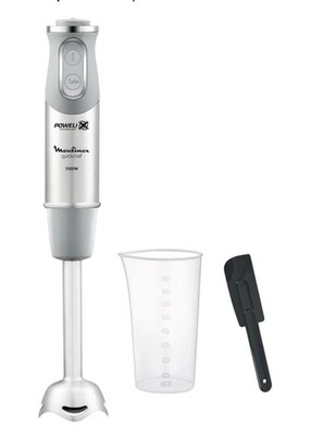 Moulinex Quickchef Stabmixer + Spatel, Metallfuß, 1000 W neu