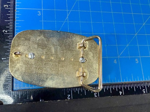 Gorgeous Agate? Cabochon Cab Stone Centerpiece in Gold Tone Western Belt Buckle - Afbeelding 4 van 18