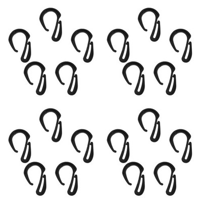 20 Pcs Autositzhaken Kunststoffhaken Car Purse Hook Sitzlückenfüller