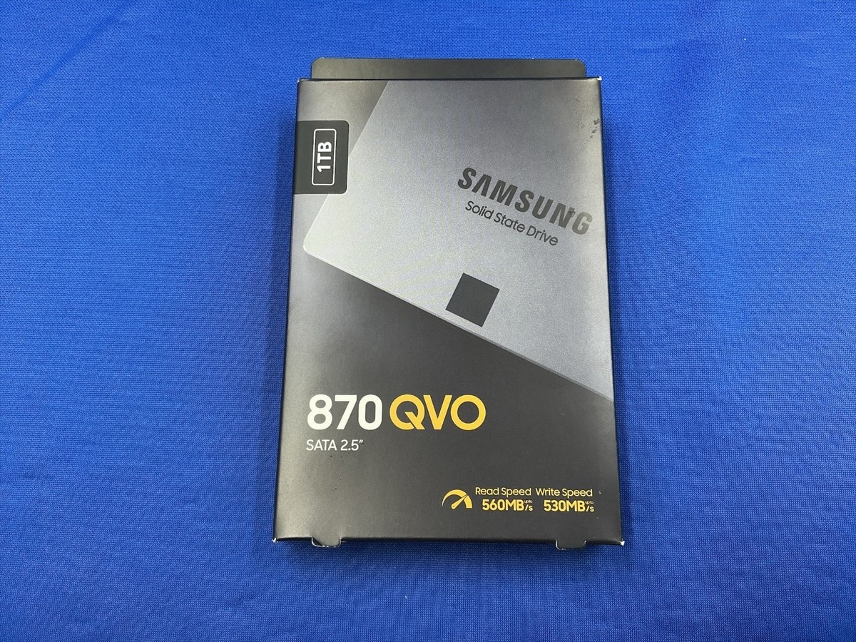 PCパーツ Samsung SSD 870 QVO 1TB MZ-77Q1T0B/IT