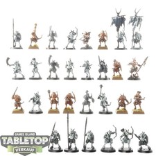 Beastmen Brayherds - 30x Ungor Herd - teilweise bemalt