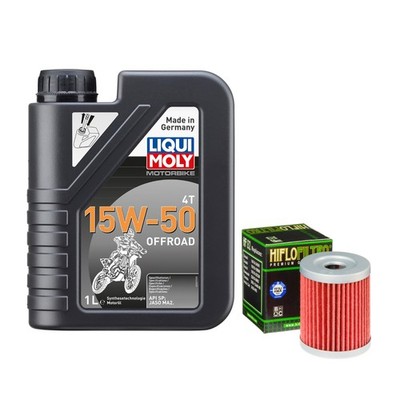 Inspektions-Set für Beta Alp 200 ZD3T5010 Bj. 2010, LIQUI MOLY 15W-50 Off. 1L
