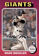 2024 Topps Heritage - Rookies Wade Meckler #179 (RC)