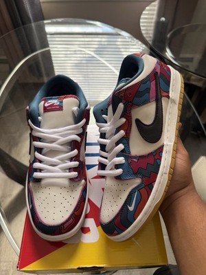 Nike Dunk Low Pro SB x Parra Abstract Art 2021 Size 11.5 Brand New