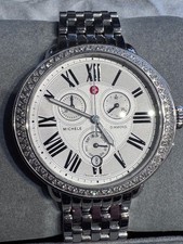 Michele Women Serein Chronograph MW21A01A1966 0.60 CT TW - 100 Diamonds