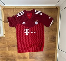 Bayern Munich 2021 - 2022  football shirt jersey camiseta Adidas S BLOCK CORE