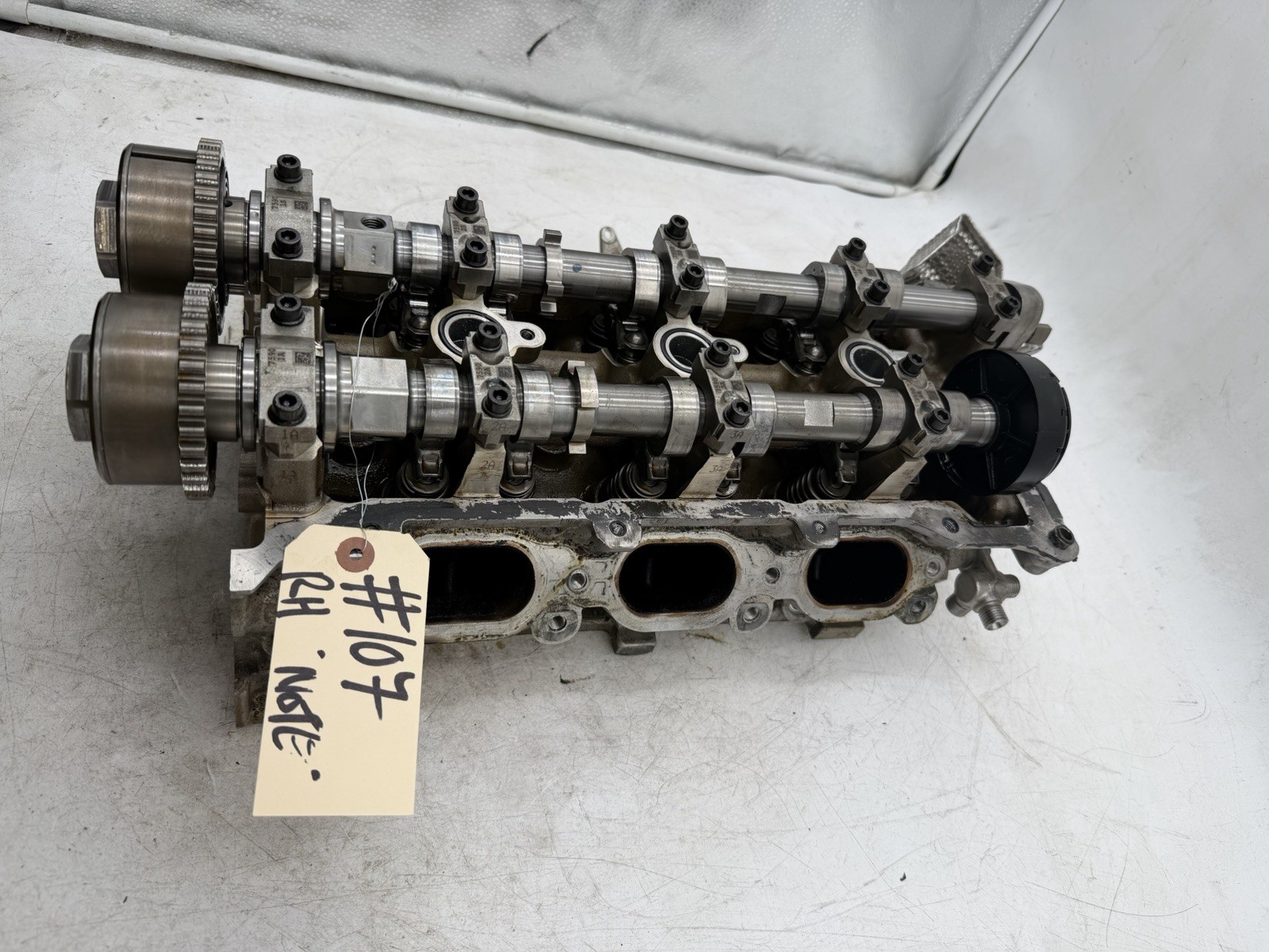 14-24 Maserati Quattroporte S Q4 Ghibli 3.0L Right Cylinder Head OEM 45K *NOTE*