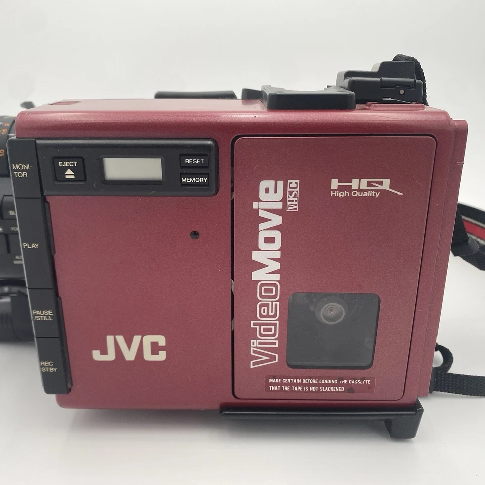 JVC GR-C7U VHS-C Video Movie Camcorder Back To The Future Stranger Things- Parts - Image 4 of 4