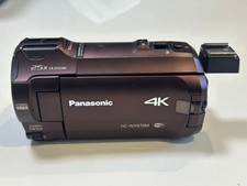 Panasonic HC-WX970M 64GB 4K Twin Camera Camcorder 20x Zoom Wi-Fi Brown