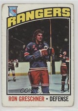 1976-77 Topps Ron Greschner #154 0e3