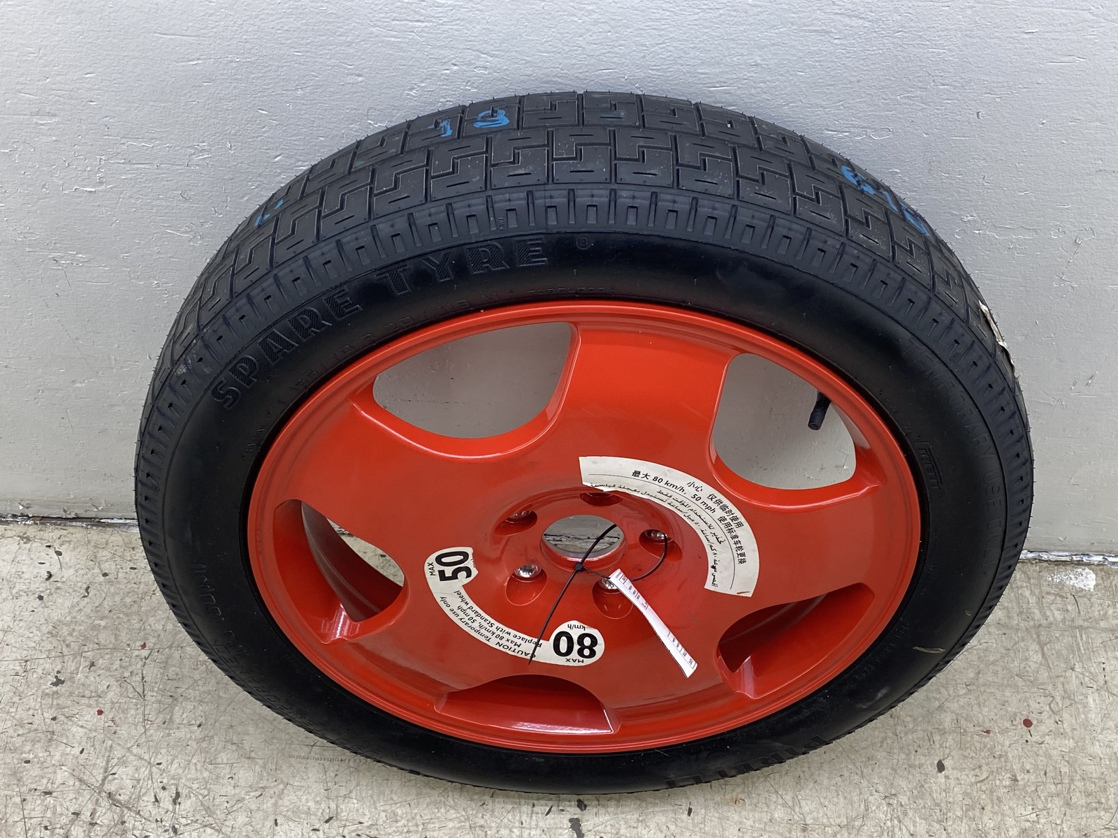 2010-2020 BENTLEY MULSANNE OEM 20X5 EMERGENCY SPARE TIRE WHEEL RIM DONUT