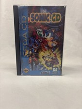 Sonic CD - Sega CD Game - Complete In Box with Manual