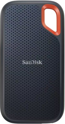 SANDISK - Extreme Portable 8TB External USB-C NVMe SSD - Black