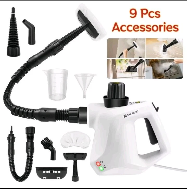 DayPlus Portable Cleaning Steamer Machine Handheld Steam Cleaner Kitchen Home
Opens in a new window