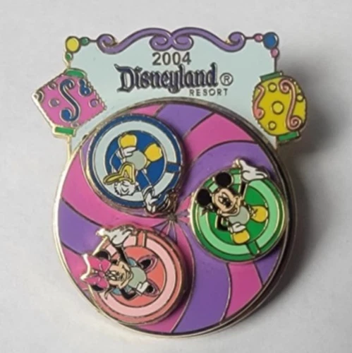 Disney Auctions Pin Mad Tea Party Spinner Limited Edition 1000