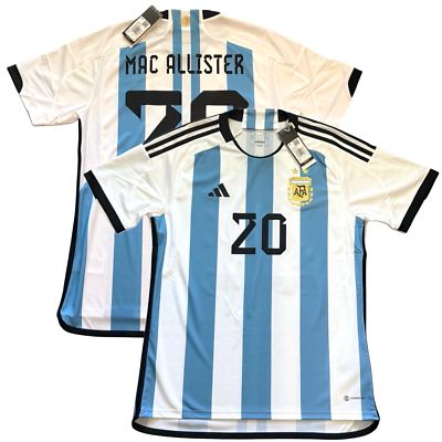 新品未使用　アルゼンチン代表 MAC ALLISTER 20番 新品未使用 アルゼンチン代表 MAC ALLISTER 20番