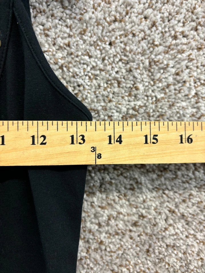 Vestido Vaina Boston Proper Negro Dorado Lentejuelas Medallón Sin Mangas Elástico 4 Foto 4 de 4