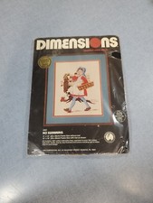 NEW SEALED DIMENSIONS COUNTED CROSS STITCH KIT  NO SWIMMING   3503