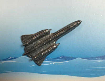 SR-71 Amsel Silber Zinn Pin Anstecker (W)
