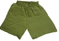 Damen Hose Bermuda Shorts Satin Goldolive Olive Bodyflirt Gr. 44 Neu