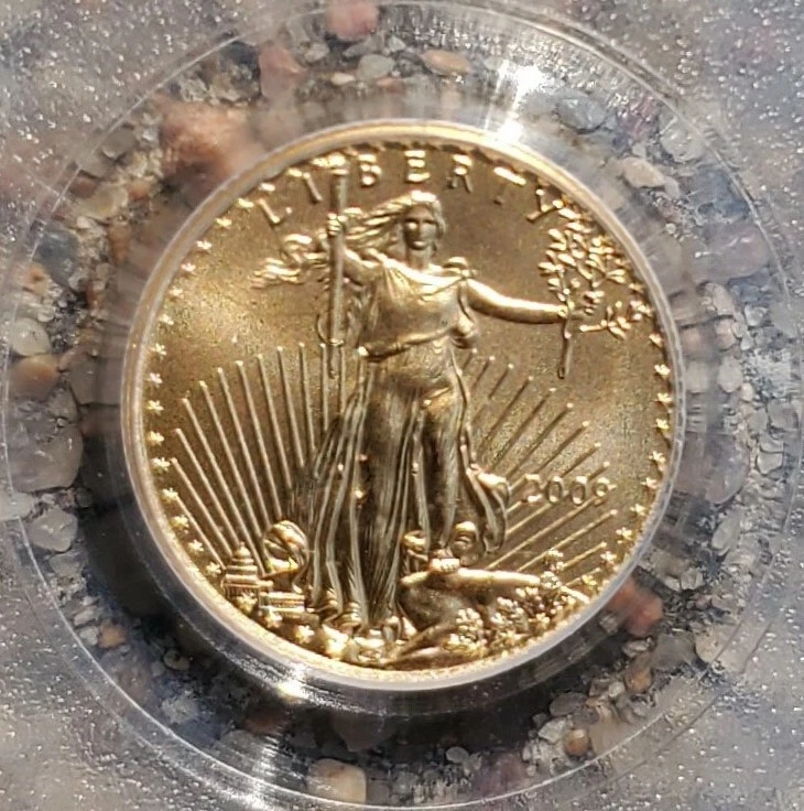 2009 USD $5 1/10TH TROY OZ GOLD AMERICAN EAGLE PCGS MS70 FIRST STRIKE 15129638 - Image 2 of 4