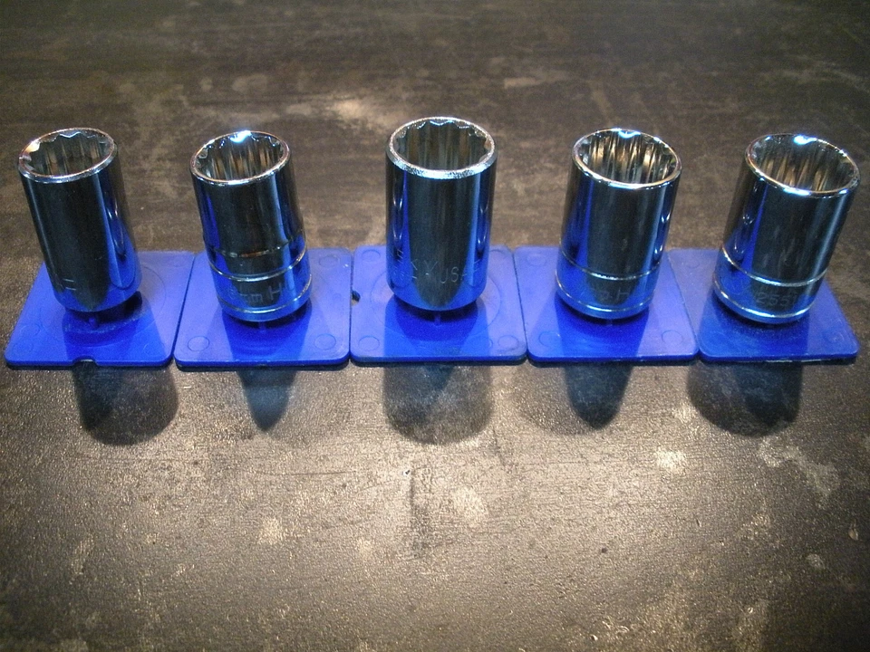 Husky Sockets *NEW*  1/2" Drive 9pc SAE & Metric  12point  Lifetime Guarantee   - Image 4 of 4
