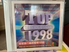 TOP 1998 THE BEST SONGS OF KARAOKE VOL 4 VCD GEK-V504 12 TRACKS