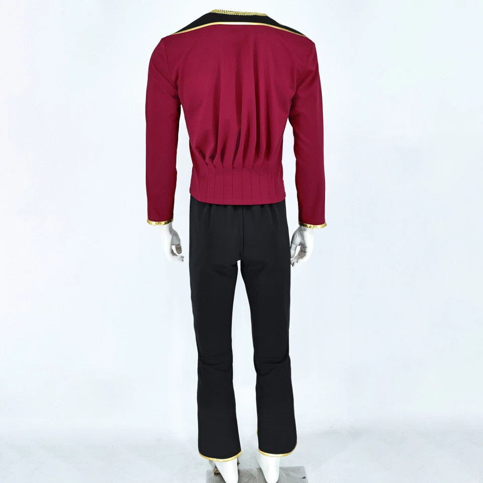 The Next Generation Admiral Gregory Quinn Uniforms Shirt Pants Starfleet Costume - Image 4 of 4