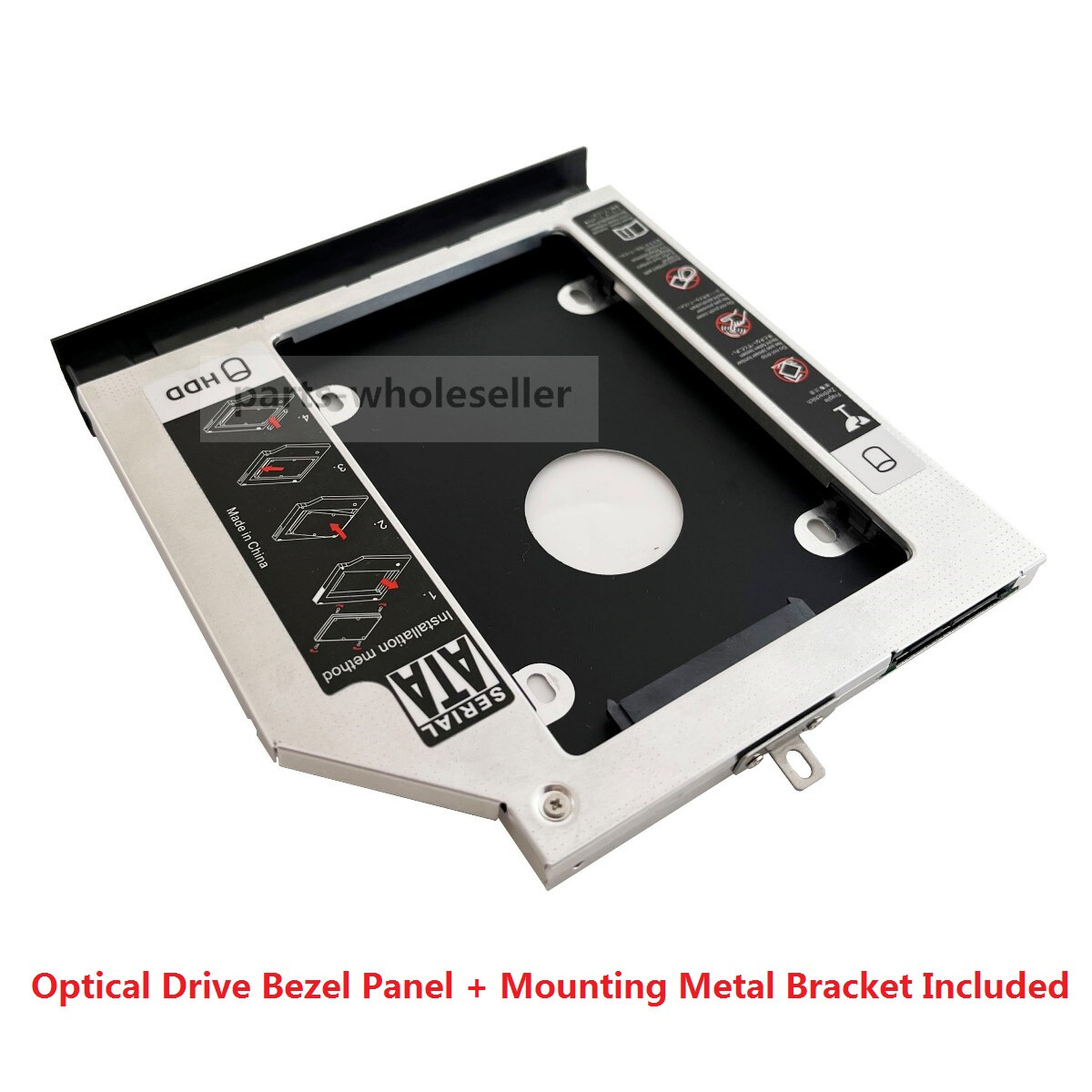 2nd HDD SSD Hard Drive Caddy for Lenovo ThinkPad E550 E555 E560