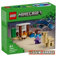 Lego® Minecraft™ 21251 Steves WüStenexpedition Neu & Ovp
