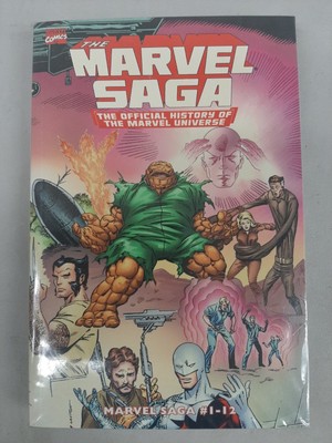 The Marvel Saga - The Essential History of the Marvel Universe - #1-#12 TPB