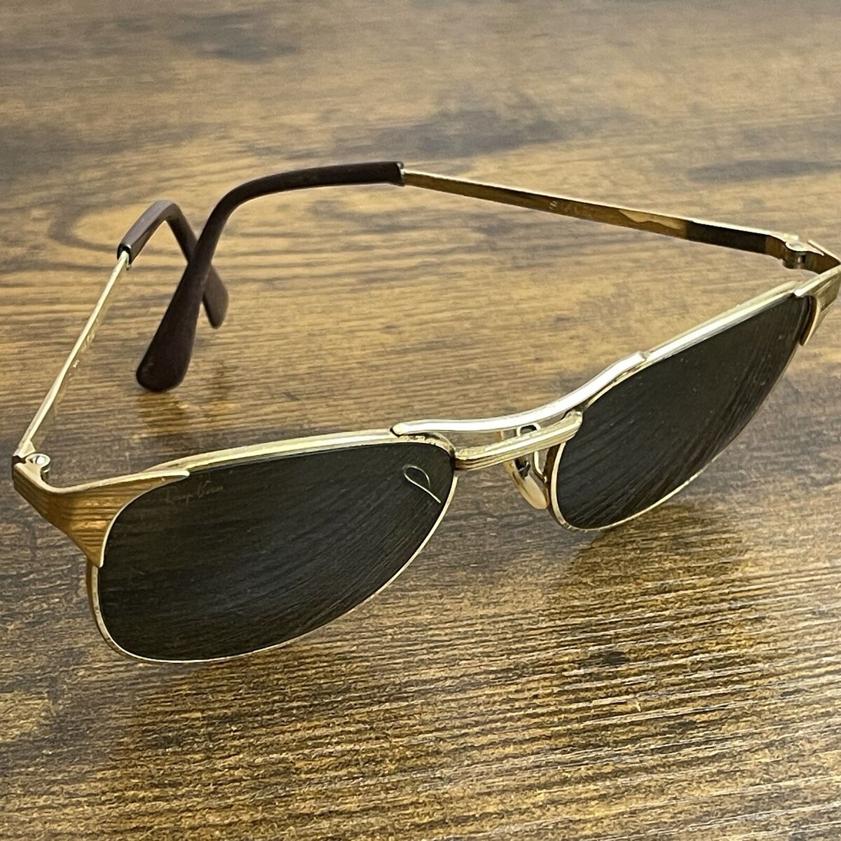 Vintage Ray-Ban B&L Gold Signet Sunglasses USA Bausch & Lomb Vintage Ray-Ban B&L Gold Signet Sunglasses USA Bausch & Lomb