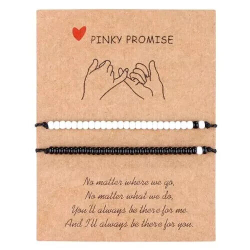 Best Friend Bracelets Couples Bracelets for 2 Matching Yin Yang Matching bead