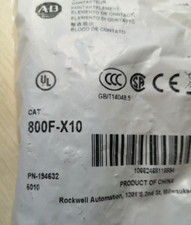 Newest amp With Box AB 800F-X10 Contact Block N CLOSE 10PCS