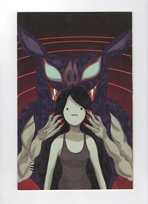 Adventure Time illustration, Marceline the Vampire Queen Finn the