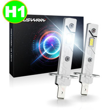 H1 Led Headlight High Beam Or Low Beam Bulbs Conversion Kit Super Bright White