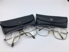Vintage Aviator Glasses Luxottica Taupelite Metal Frames Ken Michael 2 Pairs F4