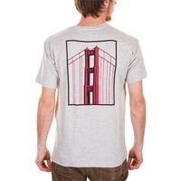 Levis Men Tshirts Thrasher Crew Neck Graphic Tee Grey Levis Men Tshirts Thrasher Crew Neck Graphic Tee Grey