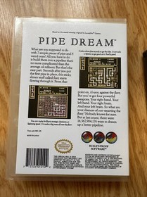 Nintendo NES Game Only Pipe Dream In  Rental Case