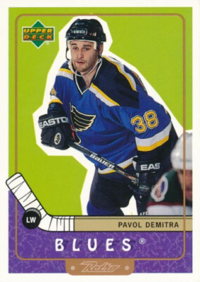 1999-00 Upper Deck Retro #69 PAVOL DEMITRA - St. Louis Blues