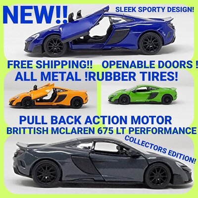 kinsmart MCLAREN 675 LT toy model car scale 1:36