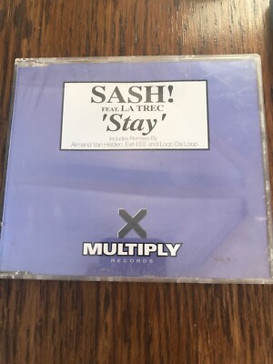 Sash! feat La Trec - Stay - CD Single
