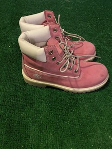 pink timbs womens
