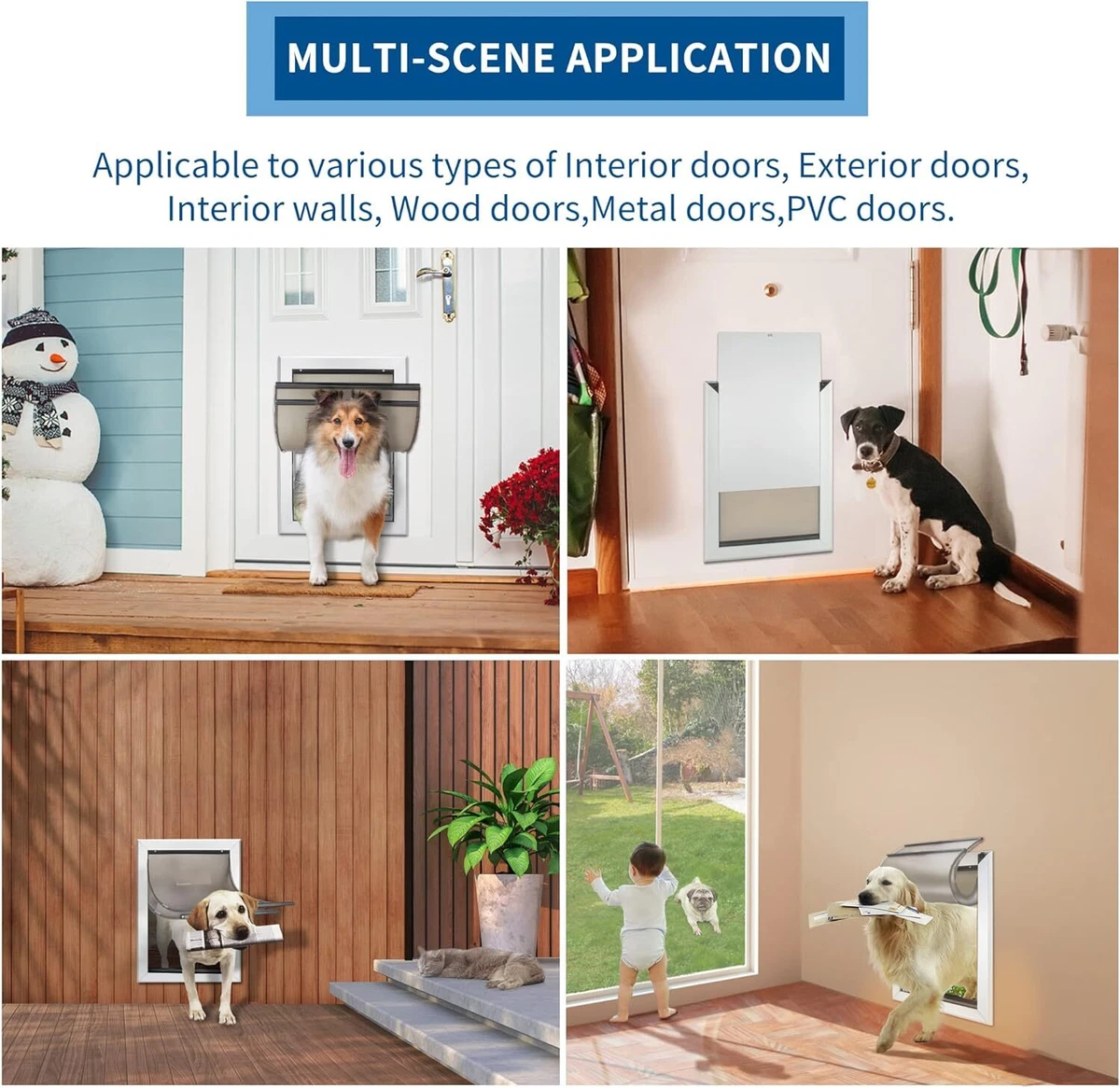 Types of top dog doors
