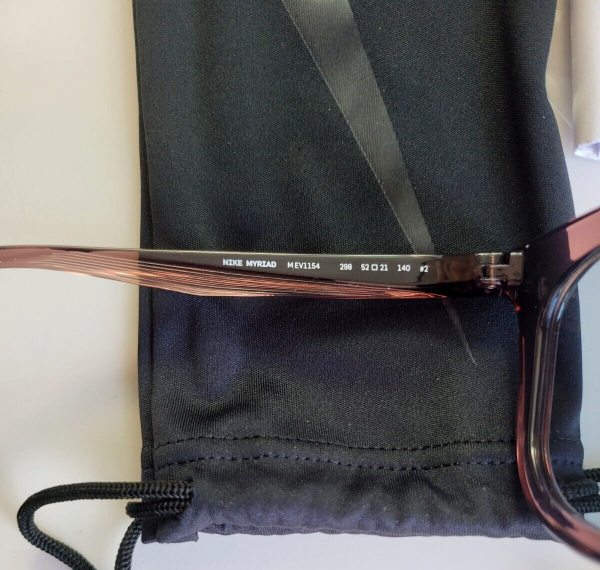 Nike MYRIAD Sunglasses MEV1154 573 52 Smokey Mauve Brown Mirror Microfiber Pouch Amazon.com : Nike EV1154-343 Myriad M Sunglasses Igloo Frame  main image 3